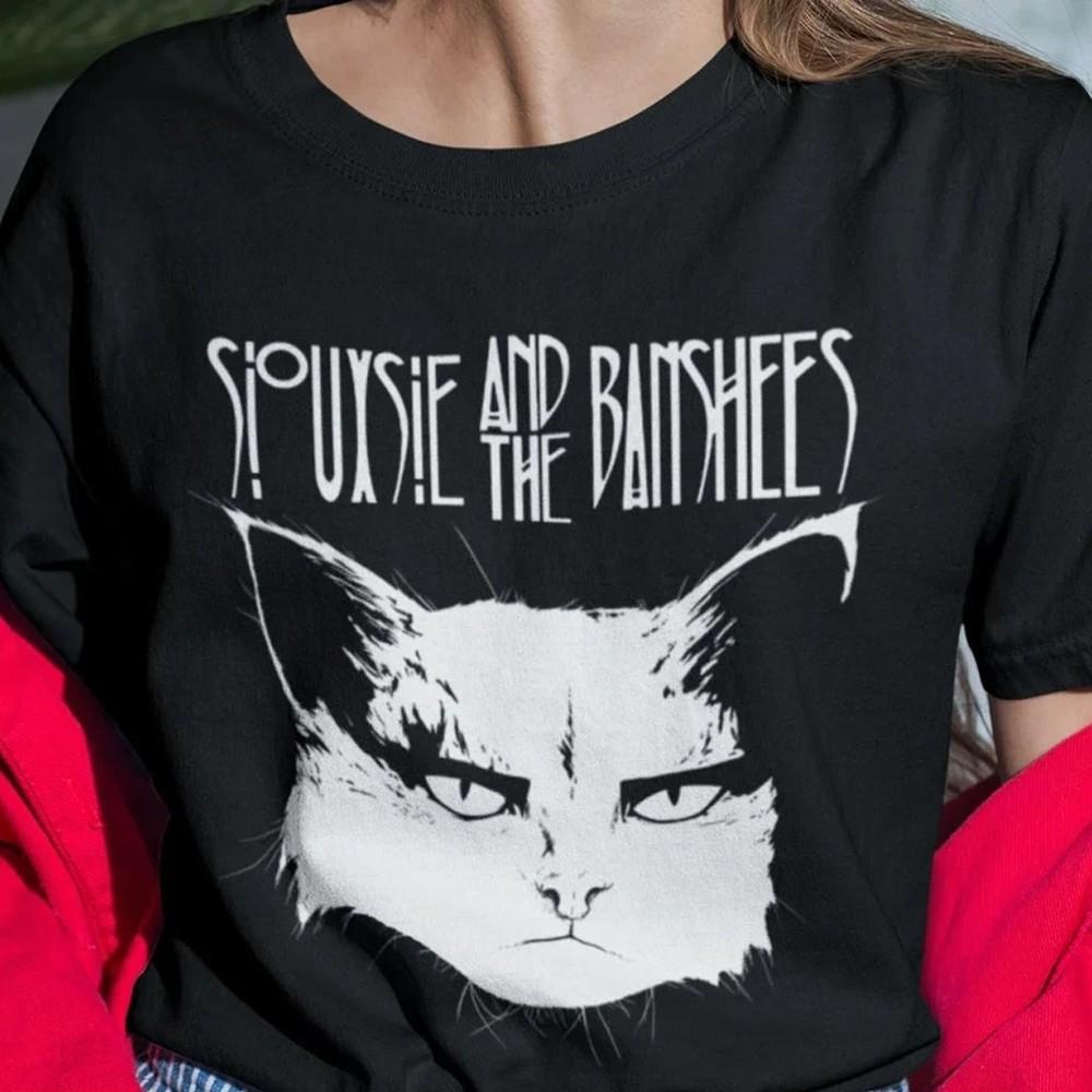 

Siouxsie and the Banshees band black Tshirt short sleeve S to 5Xl Unisex T-Shirt L