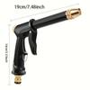 1pc Portable High Pressure Water Gun For Cleaning Car Wash Machine Garden Watering Hose Nozzle Sprinkler Foam Water Gun