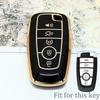 3 4 5 Button Car Key Cover For Ford Fusion Mondeo Mustang Explorer Edge Ecosport For Lincoln Mondeo Mkc Mkz Mkx Key Case For Car