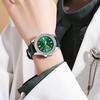 Niche High-End Women'S Watch Light Luxury Calendar Quartz Watch Women'S Green Water Ghost Watch
