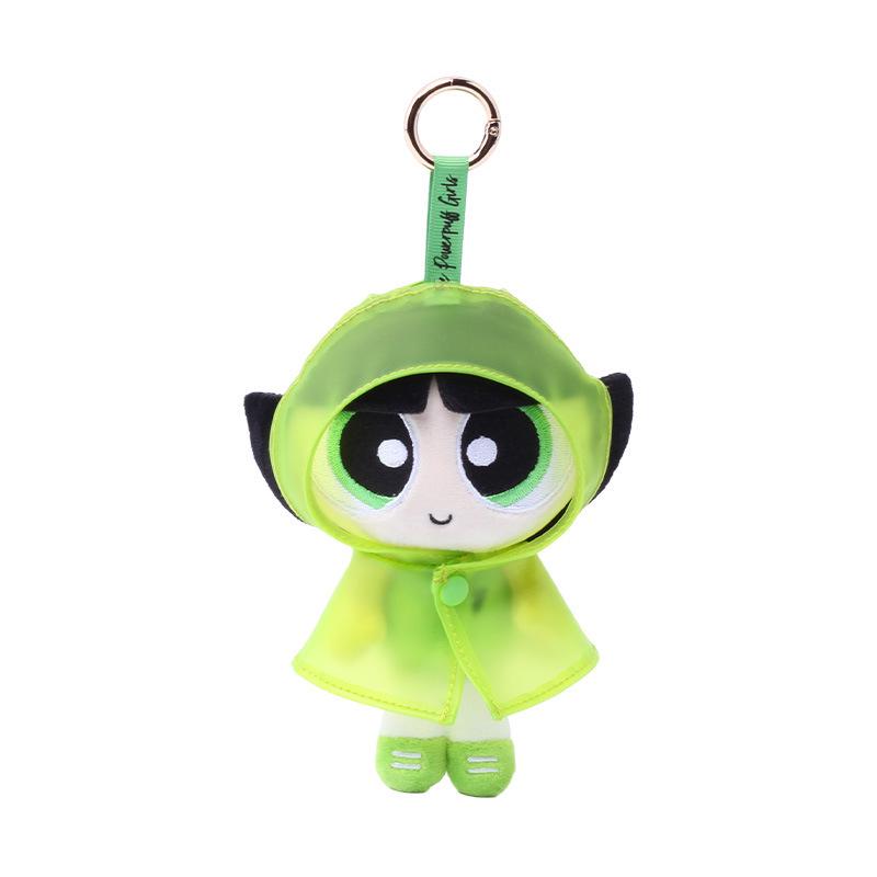 Powerpuff Girls Plüsch-Schlüsselanhänger: Süßer Puppenanhänger & Abschlussgeschenk