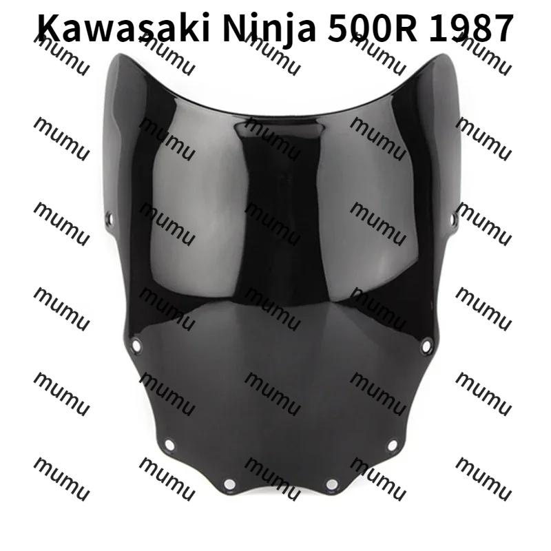 Kawasaki for ex500 Ninja 500R 1987-2009 motorcycle dual bubble windshield deflection protector