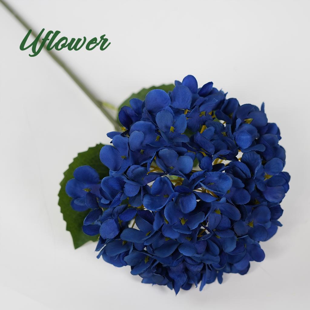 58cm Artificial Flowers Silk Hydrangea Bouque for Wedding Home Party Living Room Table Decoration Accessories