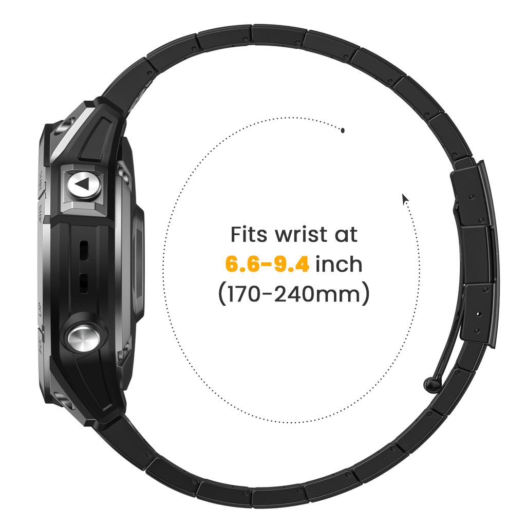 22 26mm Titanium Quick Release Strap For Garmin Fenix5 5XPlus 6 6XPro 7 7X Tactix 7Pro Metal Wristband Easy Fit Watch Bracelet