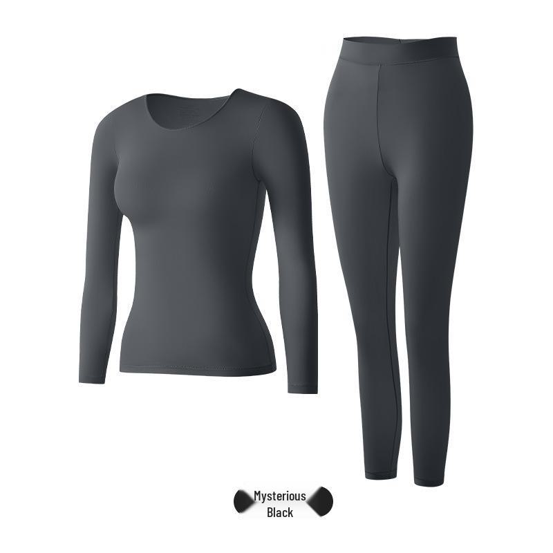 

Осенне-зимний бесшовный ультратонкий термотоп с длинными рукавами для женщин XL (120-170 lbs)