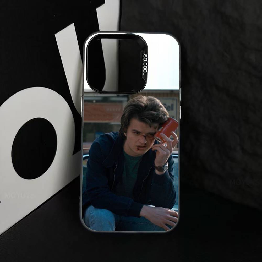 J-Joe K-Keery Actor Phone Case For iPhone 17,16,15,14,13,12,11 Plus,Pro Max,XS,Colorful Silver Black Cover