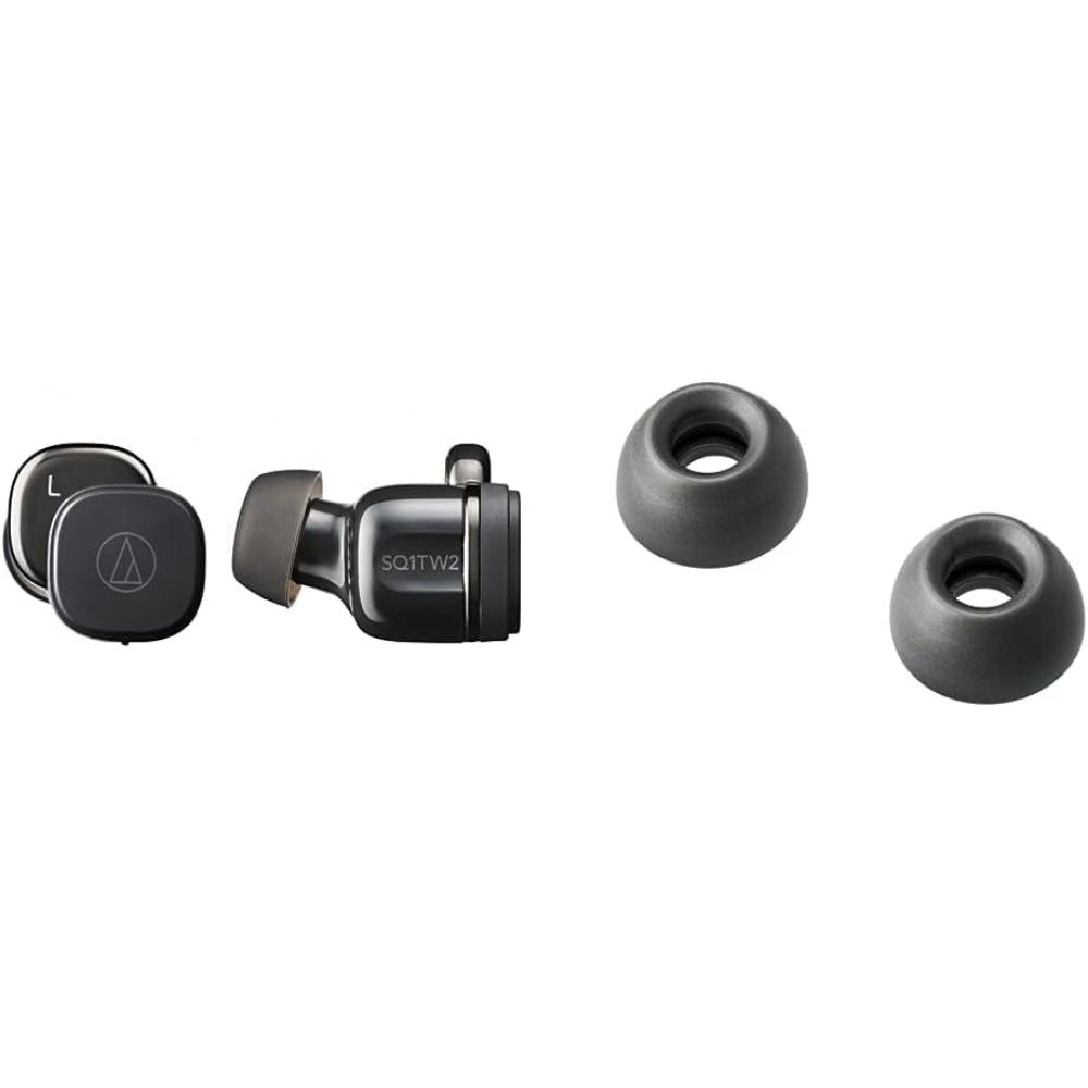 

Наушники Audio Technica Ath Sq1tw2 Bk Earbuds Bk Earpiece At Er500 Small Body+High Performance Earpiece Small Size Black