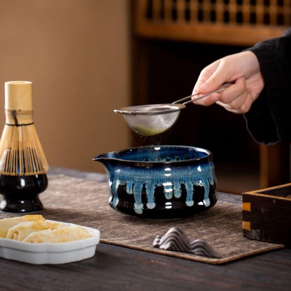 Matcha Besenhalter Japanisches Matcha Tee Set Matcha Schale Matcha Zubereitungsset Teeliebhaber