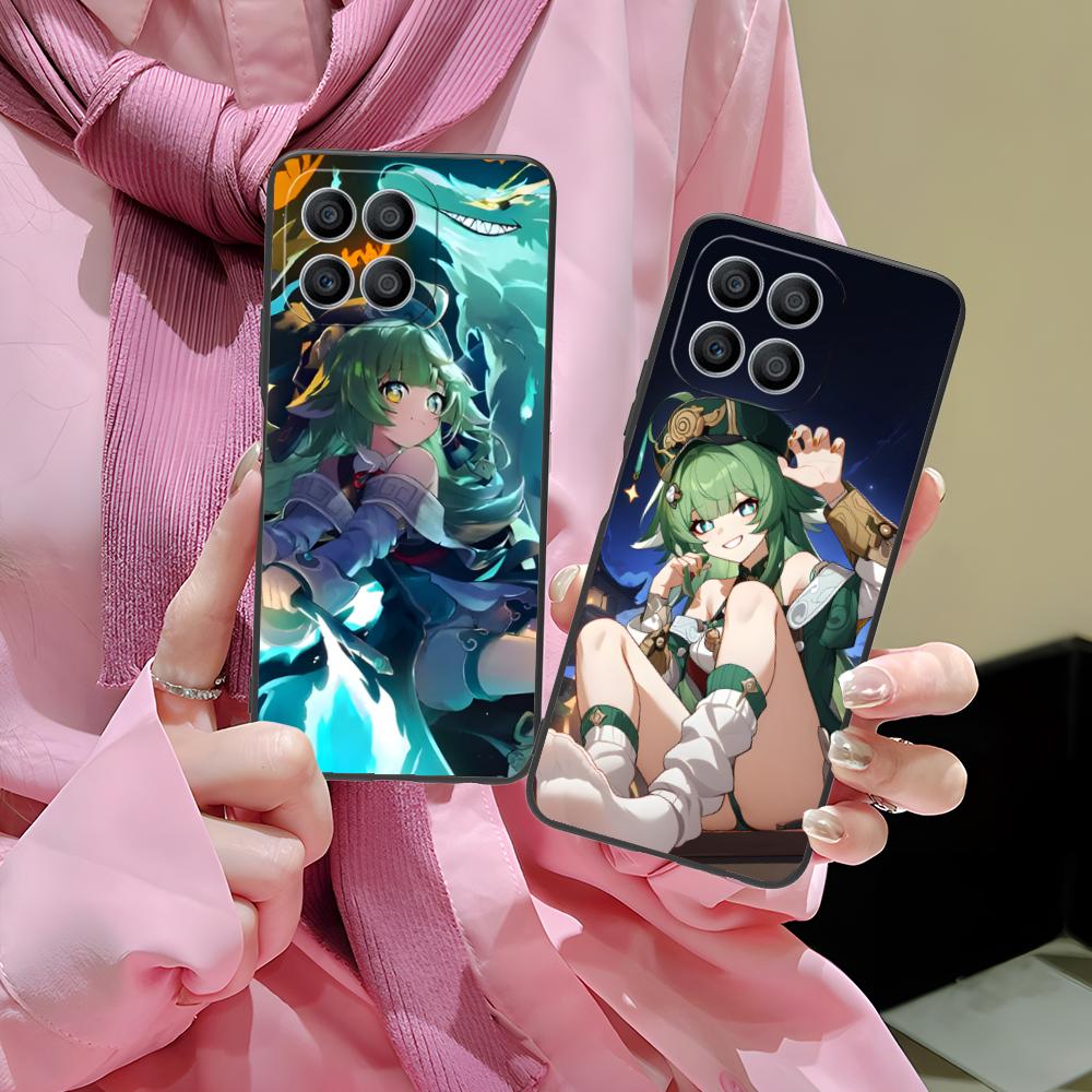 HSR Huohuo Matte TPU Mobile Phone Case for Honor 90 80 70 60 50 30 20 10 9 8 7 Pro S SE Lite 5G Colorful Printing Cover