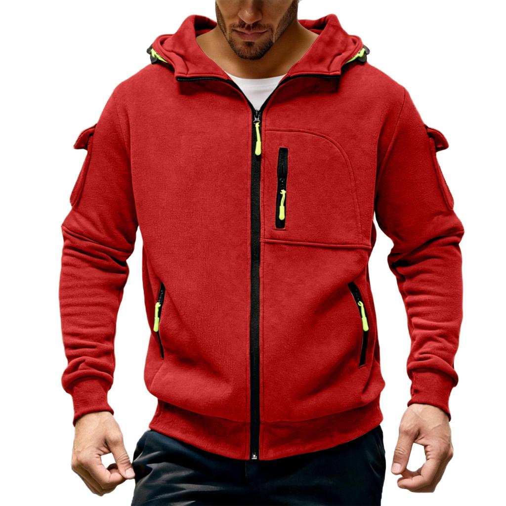 Hoodies For Men Fall Dashing Hooded Sweatshirt Casual Workout Athletic Outfits With Pockets Plus Size
