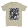 KATSEYE K-pop Girl Group Y2K Retro Stampa Collage Bianco e Nero T-Shirt | Accento Cuore e Scacchiera Unisex Cotone Casual Manica Corta Streetwear Top