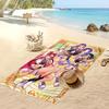 Kpop Dämonenjäger Bedrucktes Strandtuch, Großes Saugfähiges Schnelltrocknendes Handtuch für den Sommer, Outdoor, Schwimmen