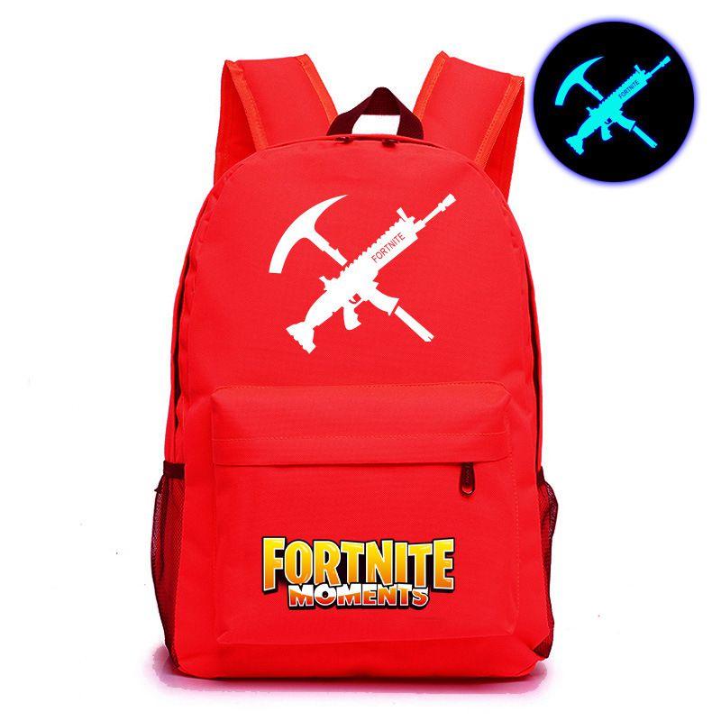 Kampf Rucksack Tasche Festung Nacht Rucksack Schule Leuchtet im Dunkeln