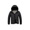 Lightweight Cotton Coat Men's Winter Contrasting Color Graphene Full Print Removable Cap Thickened Hooded Jacket Men