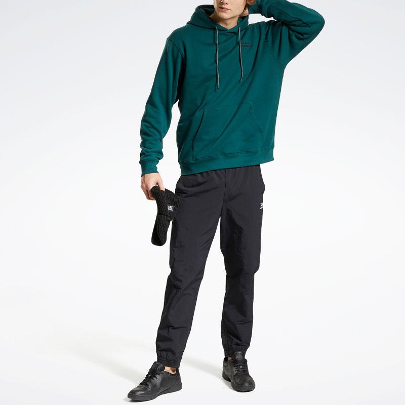 Reebok X Eightyone 81 Woven Vector Logo Print Cuffed Knit Joggers Unisex Joggers Black H45572