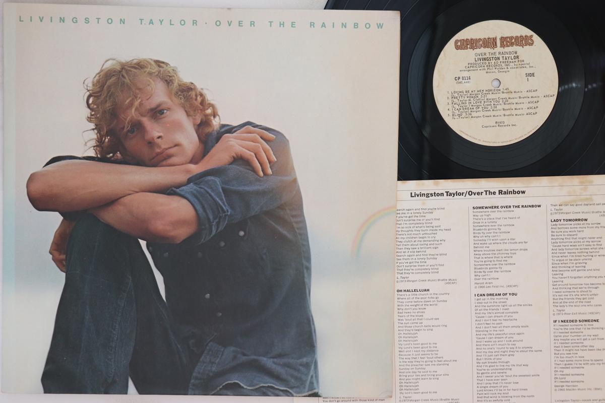 

LP Record LIVINGSTON TAYLOR - Over The Rainbow CP0114 CAPRICORN 1973 US Rock Used