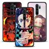 Mädchen Anime Dämon killer Animation Telefon Shell für Redmi Hinweis 10 11 11S 11E 7 8 8T 9 9S 9T Pro Plus 4G 5G Schwarz Soft Case Abdeckung