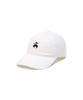 BROOKS BROTHERS [Unisex] Cotton Logo Baseball Cap (White) (Bbacmm7316Aes)