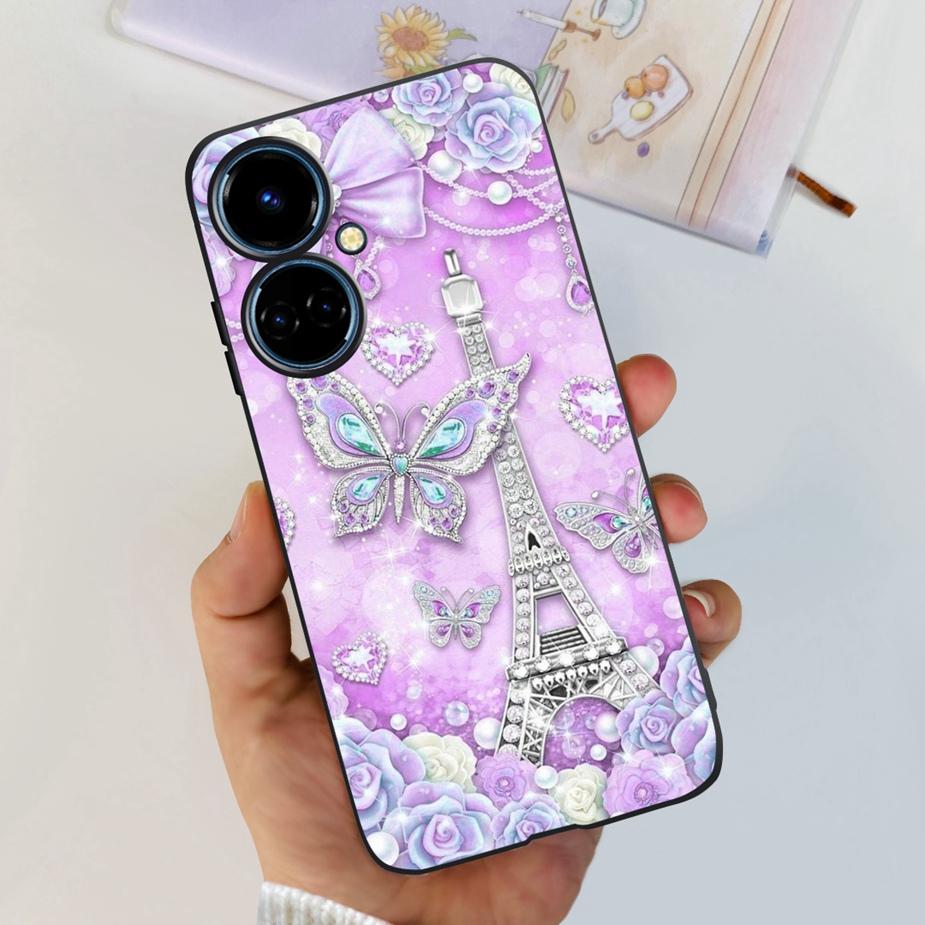 For Tecno Camon 19 Neo Case CH6i New Fashion Painted Cover Soft Silicone Phone Case For Tecno Camon 19 Pro 5G Camon19 Neo Bumper