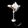 Miniature Spiral Wind Turbine 10W Science Experiment Power Light Model Breeze Start with LED Light 320mm