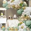 Avocado Green Macaron Balloon Garland Arch for Weddings & Birthday Parties