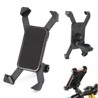 Universal Bike Phone Holder 360° View Bicycle Phone Holder for 3.5-7 Inch Mobile Phone Stand Shockproof Bracket GPS Clip