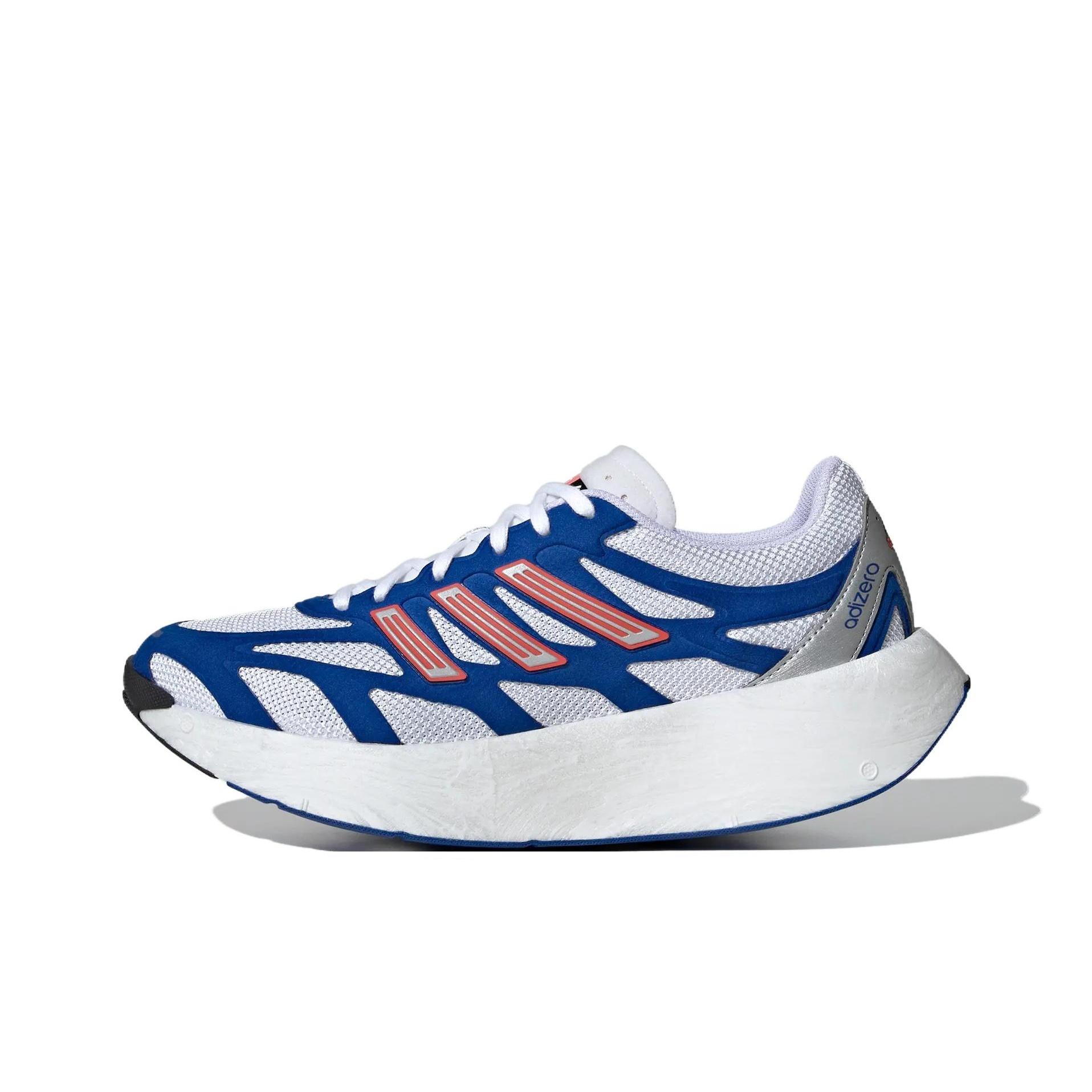 Adidas Adizero Aruku Collegiate Royal Ярко-красные кроссовки унисекс Синие облачно-белые JQ7392 44⅔
