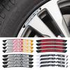 GLC GLB 4Pcs Car Wheel Badge Sticker Emblem Decoration for  Mercedes benz W124 W205 W211 W203 W204 W168 CLA CLK CLS GLA GLC C18