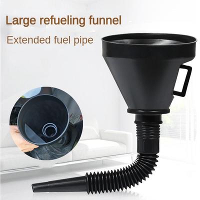 Embudo de Repostaje de Motor con Filtro para Coche Motocicleta Camión Aceite Gasolina Colador de Llenado Tubo de Extensión Manguera Embudo Herramienta
