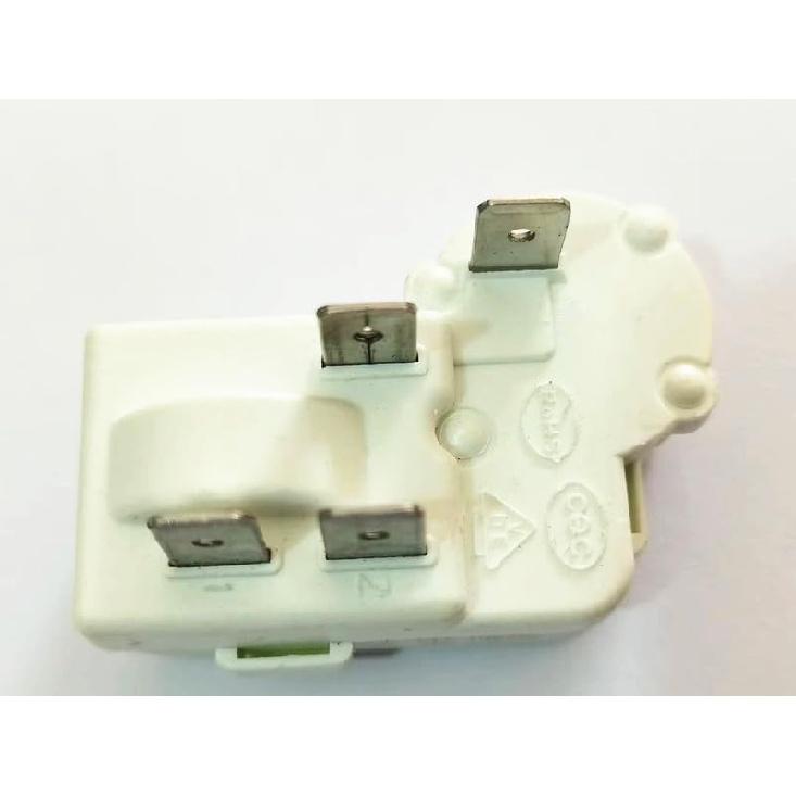 4-Pin Refrigerator Over Load Protector Compressor PTC Starter Relay for Haier Siemens Hotpoint Freezer ZHB65-120P15,