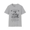 Grow with the Flow Gardening Chinchilla T-Shirt - Perfect Gift for Garden Lovers