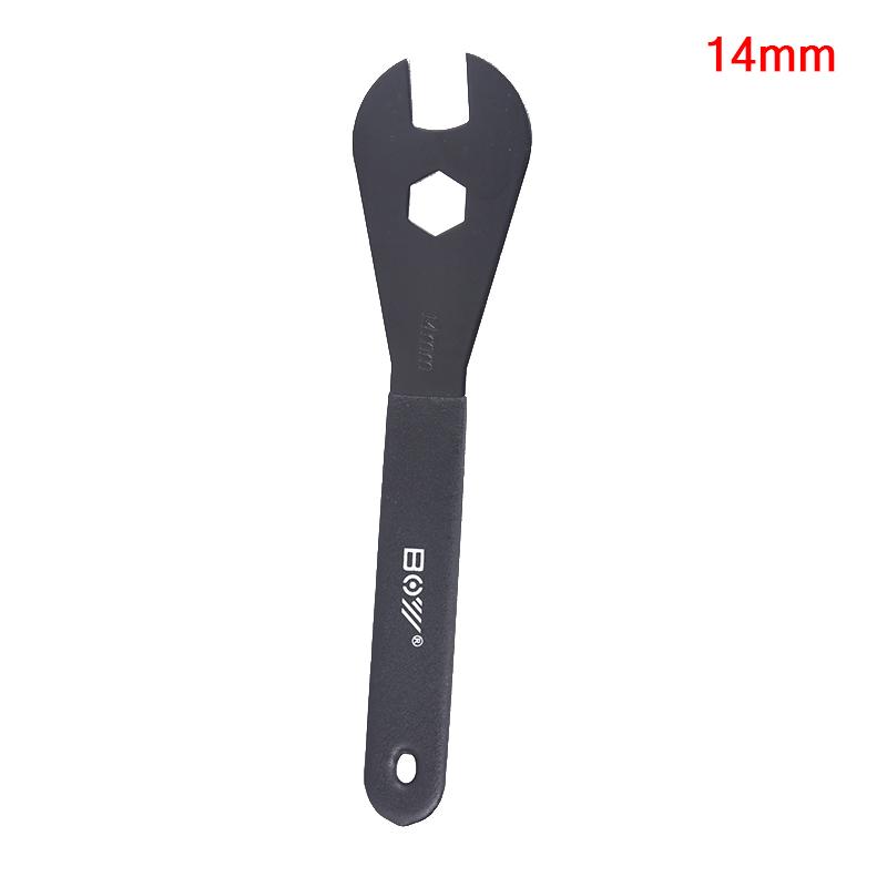 

Carbon Steel Bicycle Spanner Wrench Spindle Axle Bicycle Bike Repair Tool Fit for 13mm 14mm 15mm 16mm 17mm 18mm Cone