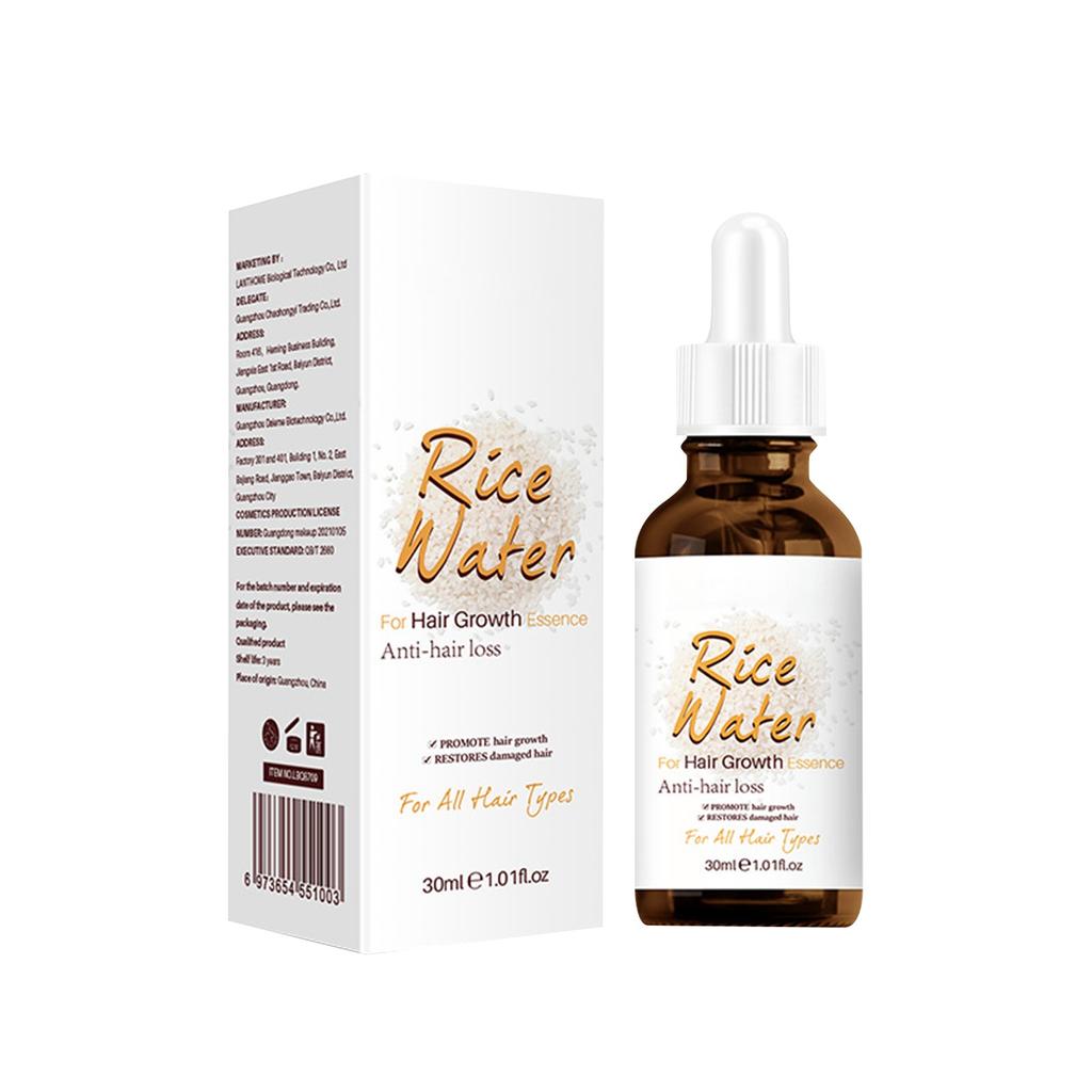 Rice Water Hair Care Serum, Hair Growth Rice Water, Reduce Hair Loss, Hair Loss, Hair Care Serum,30ML