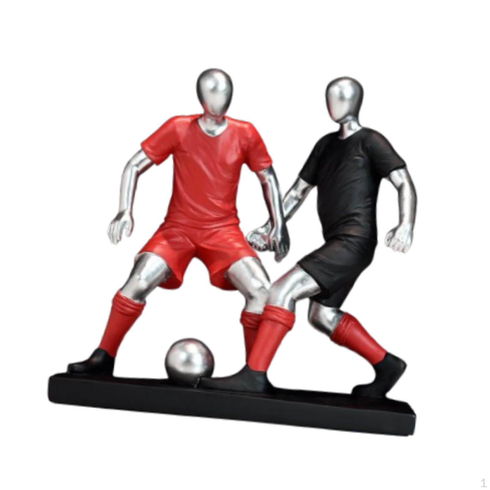 

Фигурка спортсмена из смолы, украшение для спальни, центральный элемент, украшение стола B