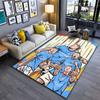 Soccer Player Graphic Carpet Suitable As a Non-slip Mat for the Living Room or Bedroom Sofa