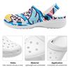 Fashion Printed EVA Casual Clogs Men Women Soft Sole Comfortable Breathable Slip On Sandals Slippers Summer Daily Leisure Shoes