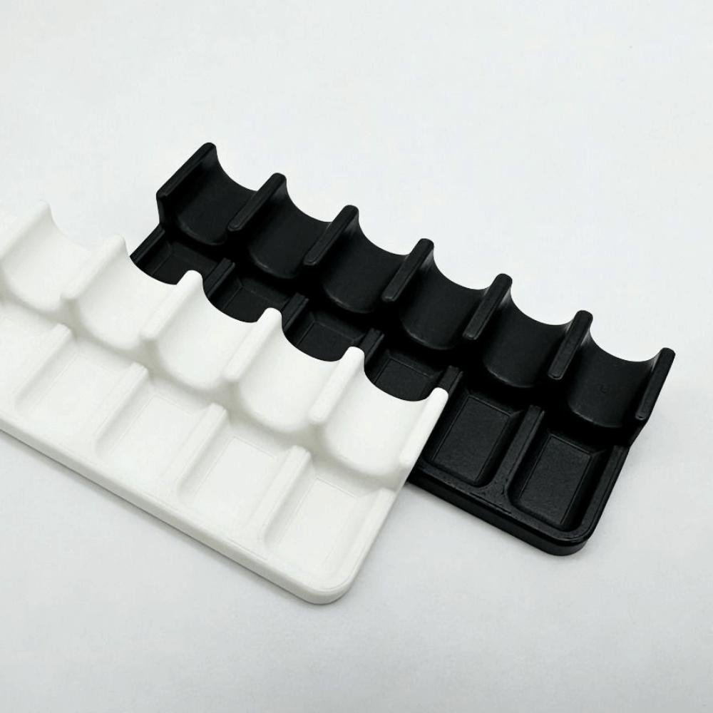 Durable Plastic Brush Holder Lightweight Rests Drip Tray Pad  Acrylic Painting