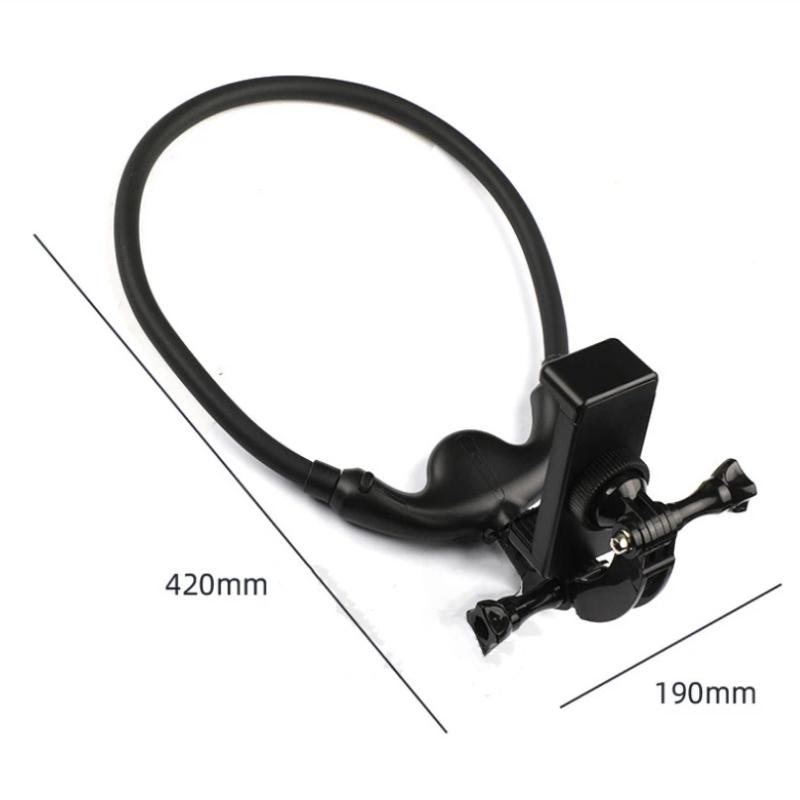 New Neck Mount Phone Clip 360° Rotation Phone Holder For Phone Accessories Quick Release Hands Free Accessories
