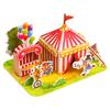 Large Foam 3d Puzzle Card For Kids Diy Handmade Assembly Rainbow Castle Educational Jigsaw