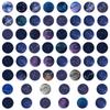 60 Pictures of Twelve Zodiac Signs Starry Sky Graffiti Stickers Suitcase Trolley Case Waterproof Laptop Stickers