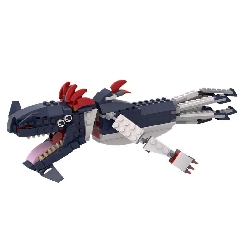 Bricklink Fikirler Subnautica Derinlerin Canavarları 31088 Deniz Aç Kurt Dünya Yaratıcı Yapı Blokları Çocuk Oyuncakları Noel Hediyesi