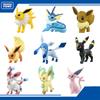 Pokémon Tomy Toy  Figures Eevee Leafeon Sylveon Umbreon Espeon Flareon Vaporeon Jolteon Glaceon Pvc Action Collection Toy