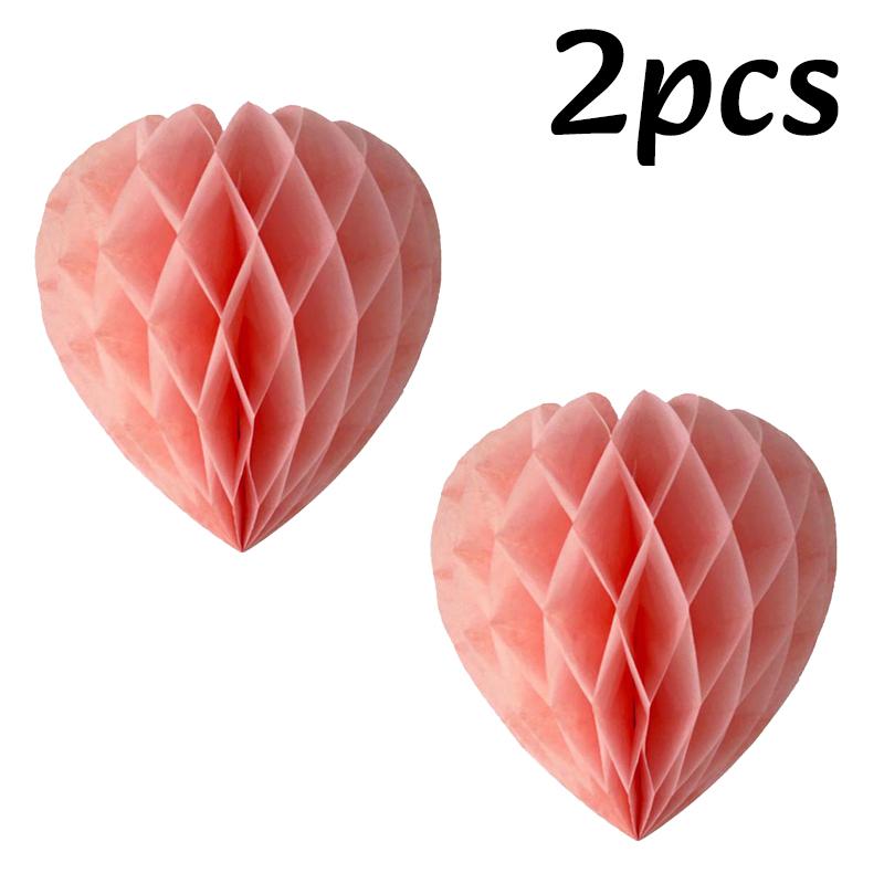 1-15 Stück Liebe Wabenball Hängende Dekoration Valentinstag Party Hängend Hochzeitsszene Layout Einkaufszentrum Hotel Wanddekor