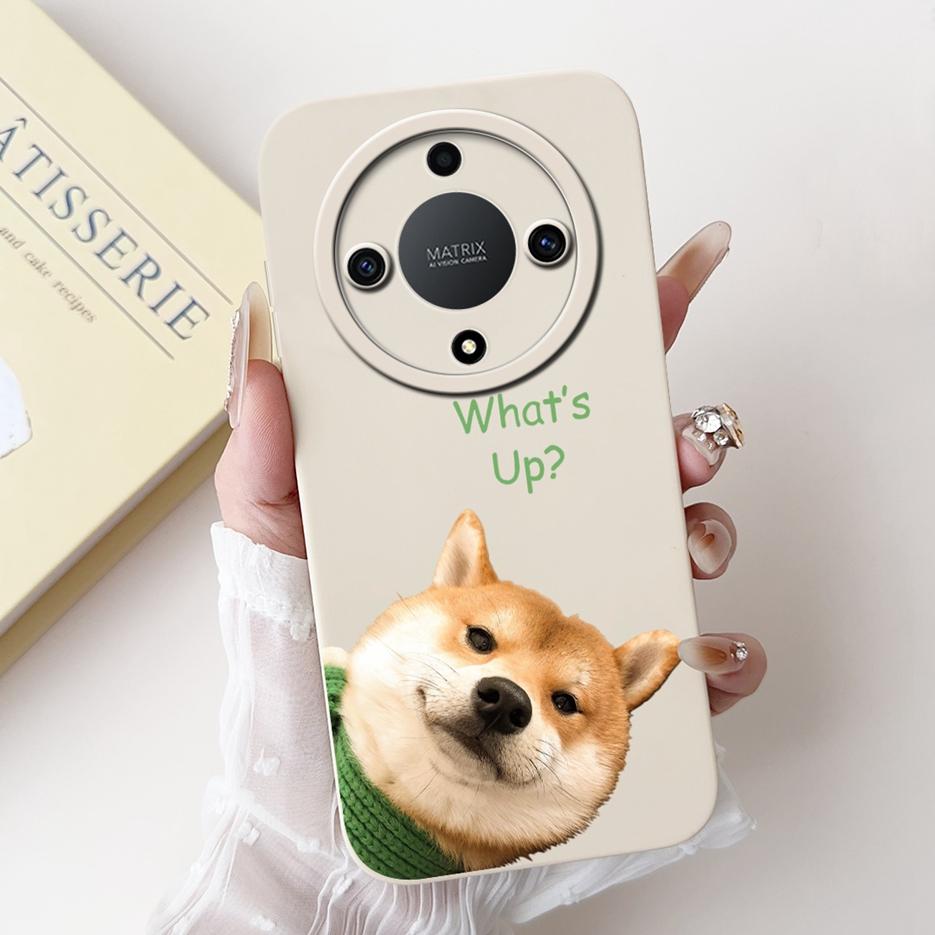 For Honor X9b Case Magic6 Lite ALI-NX3 Cute Panda Cartoon Cover Shockproof Phone Case For Honor Magic 6 Lite HonorX9b Soft Shell