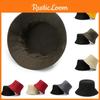 Unisex Oversize Cotton Bucket Hat For Big Head, Double Sided Design For Sun Protection And Breathability, Available In Multiple Colors