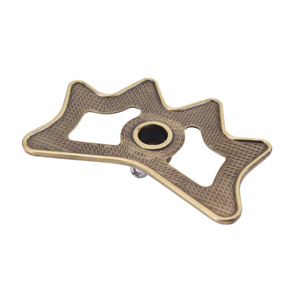 Pool Snooker Billiards Table Stick Cue Bridge Head Brass Crown Holder Rest 95MM Pool Snooker Billiards Table Stick Cue Bridge Head Brass Crown Holder Rest 95MM