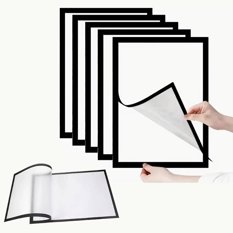 Magnetic Wall Frame Self-Adhesive Removable for Photos Notes Posters Display Bedroom Office Wall Decor