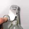 Wooden Handle Stainless Steel Bottle and Can Opener with Logo