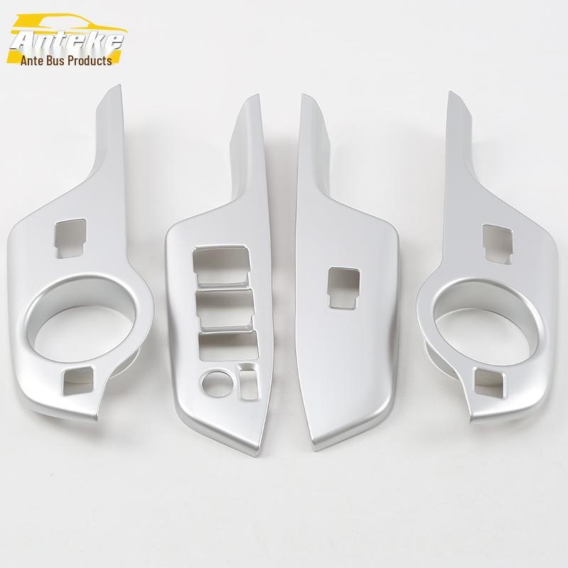 18 Ize Car Window Switch Decorative Frame & Armrest Button Accessories