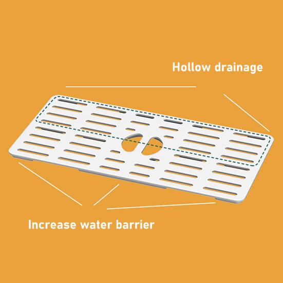 Refrigerator Storage Box with Lid And Handle Built-in Drain Partition Transparent Container for Fruits Vegetables